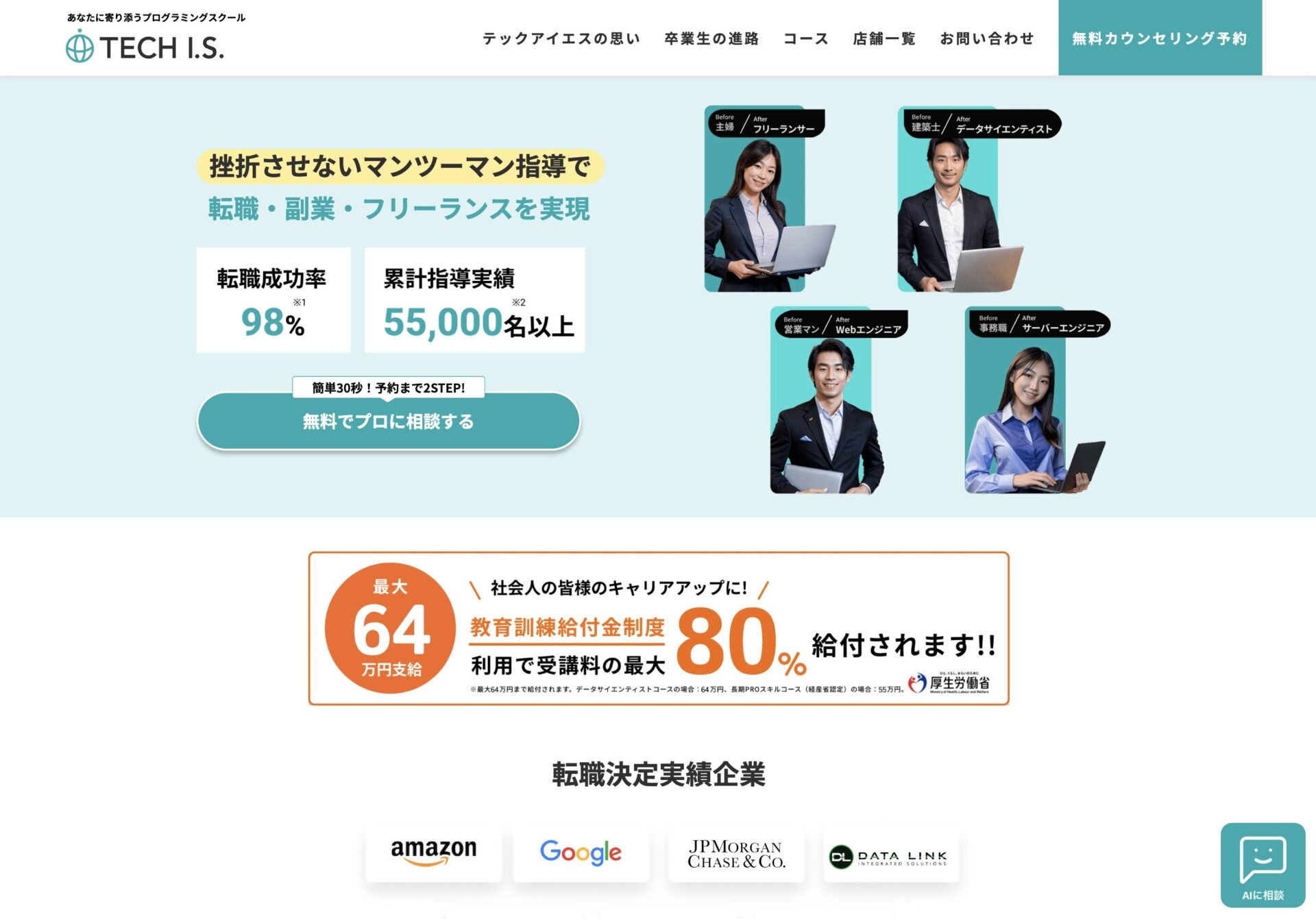 スクリーンショット：TECH I.S.